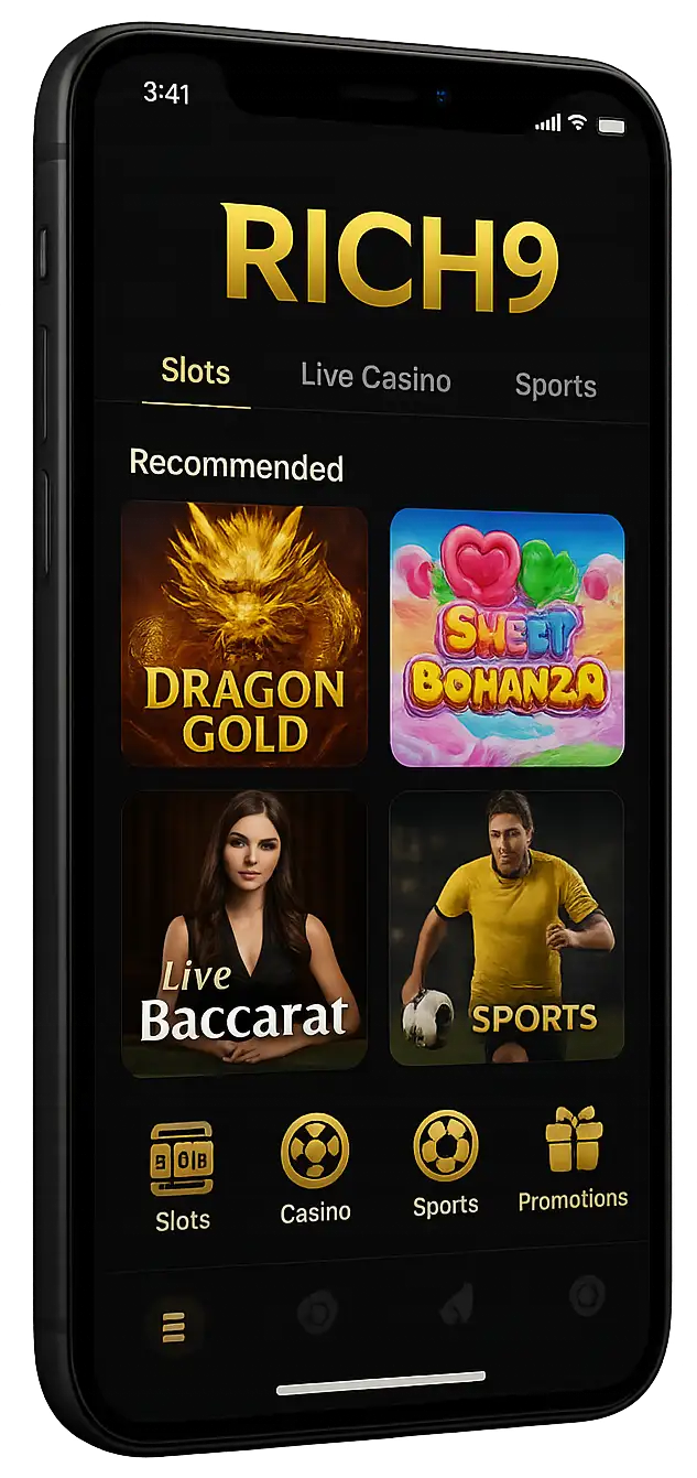 Mobile App ng RICH9